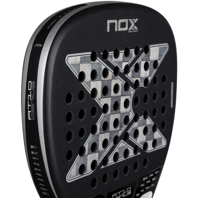 NOX AT10 Genius Attack 18K 2026 by Agustín Tapia Padel Racquet