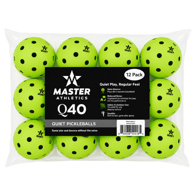 Master Athletics Q40 (Quiet) Pickleballs
