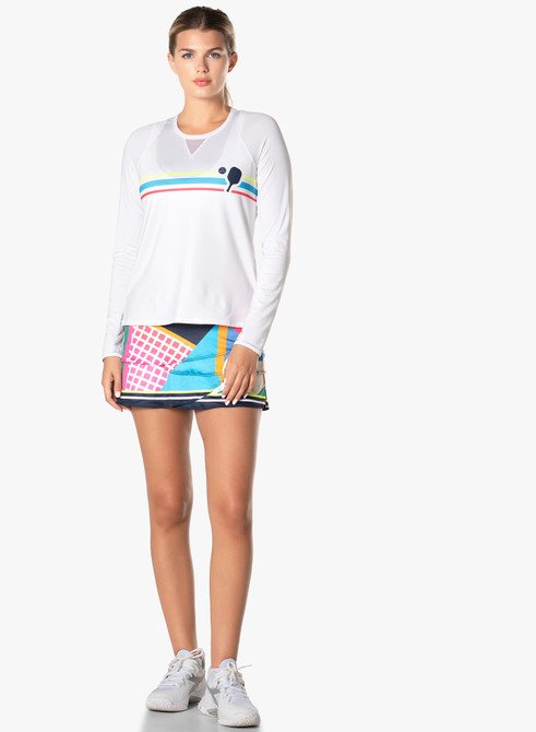 Lucky In Love Women's Pickleball Long Sleeve Shirt.