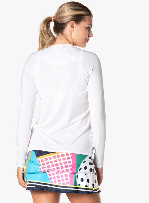 Lucky In Love Women's Pickleball Long Sleeve Shirt.