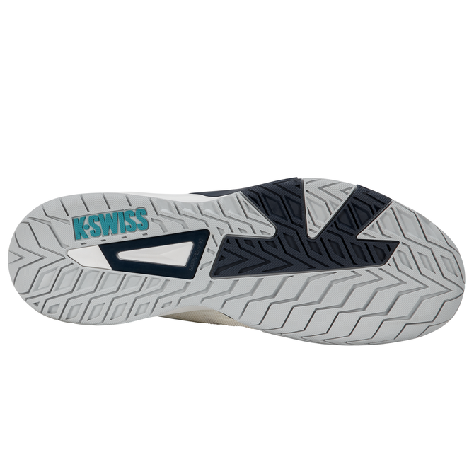 K-Swiss K-Frame Speed Rublo Tennis Shoe (Blanc de Blanc/Carbon/Baltic)