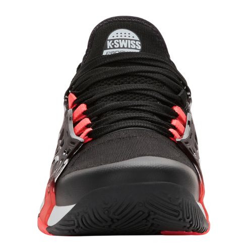 K-Swiss Men's K-Frame Padel Shoe (Black/Micro Chip/Neon Lava)