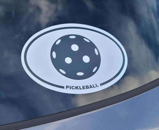 Pickleball Bumper Stickers (3 pack)