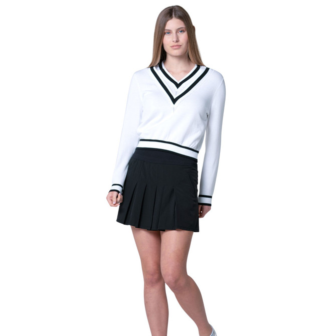 Lucky In Love Victory V-neck Sweater 