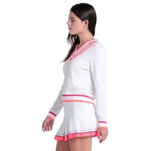 Lucky In Love Victory V-neck Sweater 