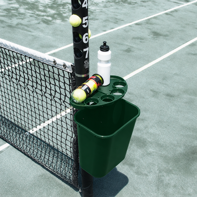Tourna Court Tray & Basket (Green)
