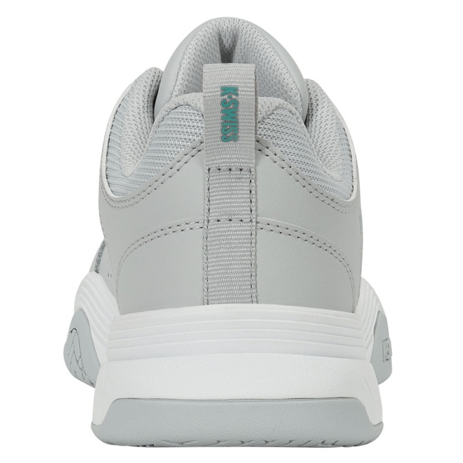 K-Swiss Women's Court  Express 2 Tennis Shoe (Glacier Gray/White/Baltic) 