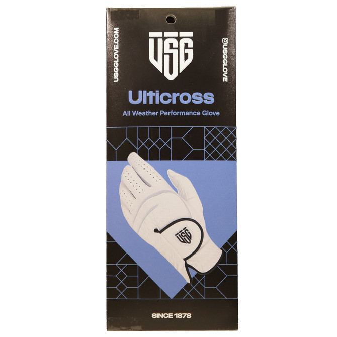 USG Mens Golf Glove | Ulticross | Hydrolyte synthetic technology | Finest Cabretta leather | All-Season Essential