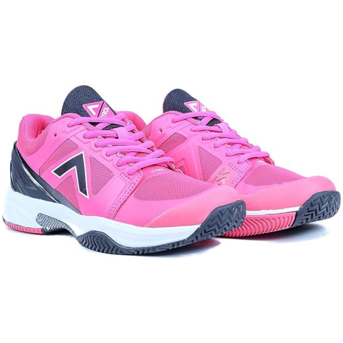 Tyrol Women's Striker Pro Pickleball Shoe (Size 6, Pink/Black) (No Original Box)