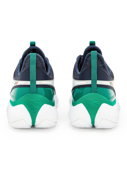 Diadora Men's Finale All Ground Tennis Shoe (Size 13.5, Blue/White) (No Original Box)