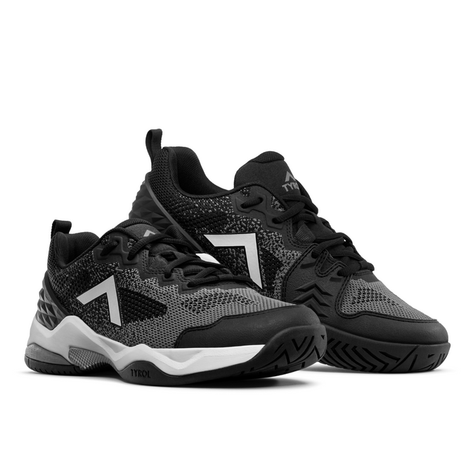 Tyrol Men's Smash Pickleball Shoe (Size 7 Black/Smoke Pearl) (No Original Box)
