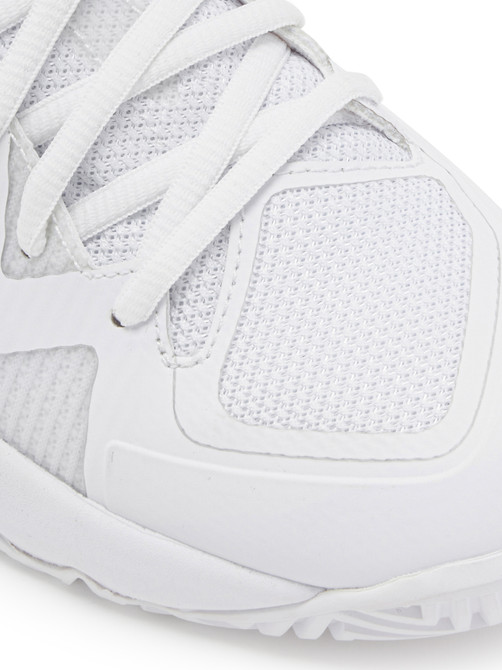 Diadora Women's B.Icon 2 All Ground Tennis Shoe (Size 11.5, White/Silver) (No Original Box)