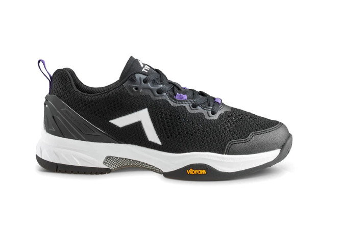 Tyrol Men's Velocity V Pickleball Shoe (Size 8, Black/Purple)  (No Original Box)