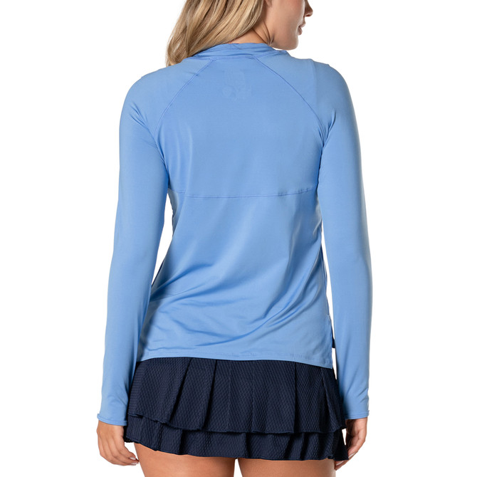Lucky in Love Women’s High Low Breezy Long Sleeve Top