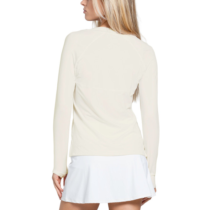 Lucky in Love Women’s High Low Breezy Long Sleeve Top