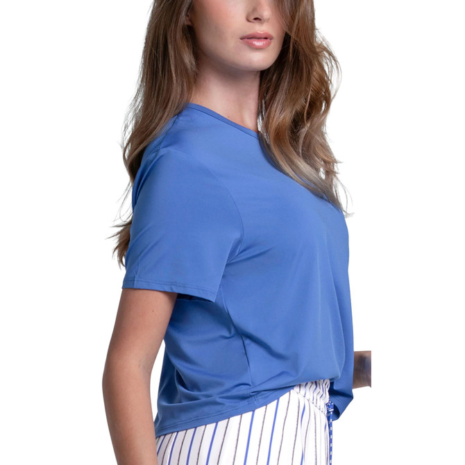 Lucky In Love Power Box Tee With UV Protection  