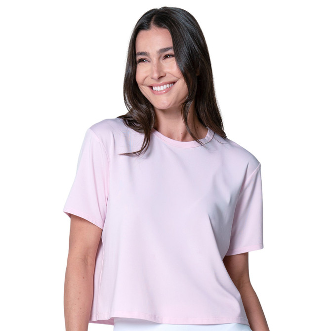 Lucky In Love Power Box Tee With UV Protection  