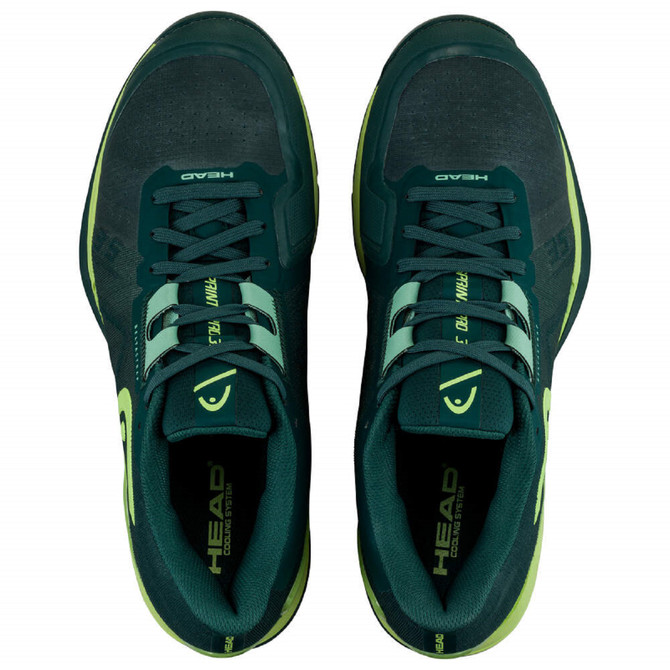 HEAD Men's Sprint Pro 3.5 Tennis Shoe. (Forest Green/Light Green, 14)