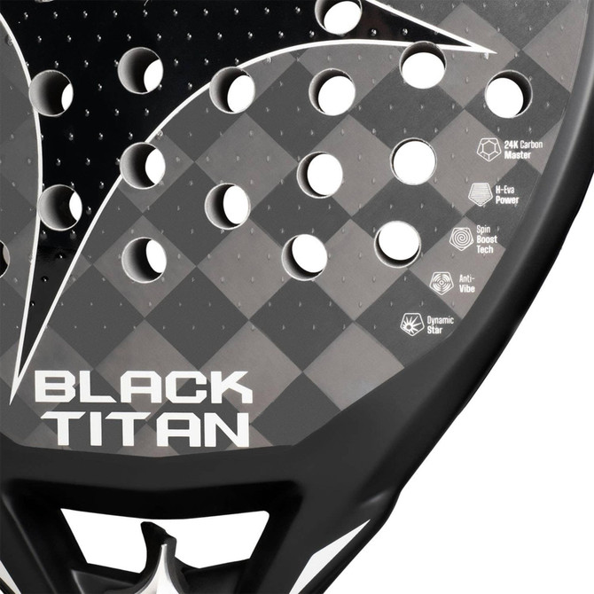 Starvie Black Titan Padel Racquet