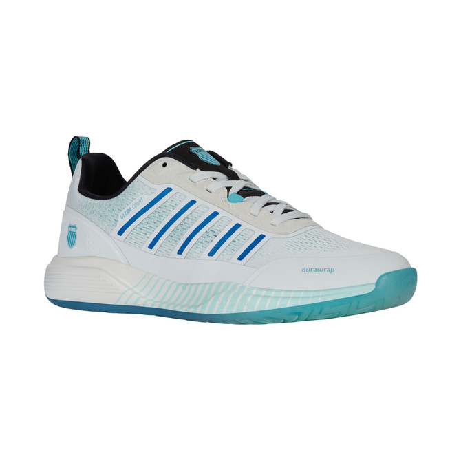 K-Swiss Men's Ultra Court Pickleball Shoe (Size 14, Bit of Blue/Brilliant Blue/Capri) (No Original Box)