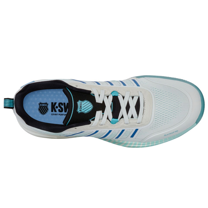 K-Swiss Men's Ultra Court Pickleball Shoe (Size 14, Bit of Blue/Brilliant Blue/Capri) (No Original Box)
