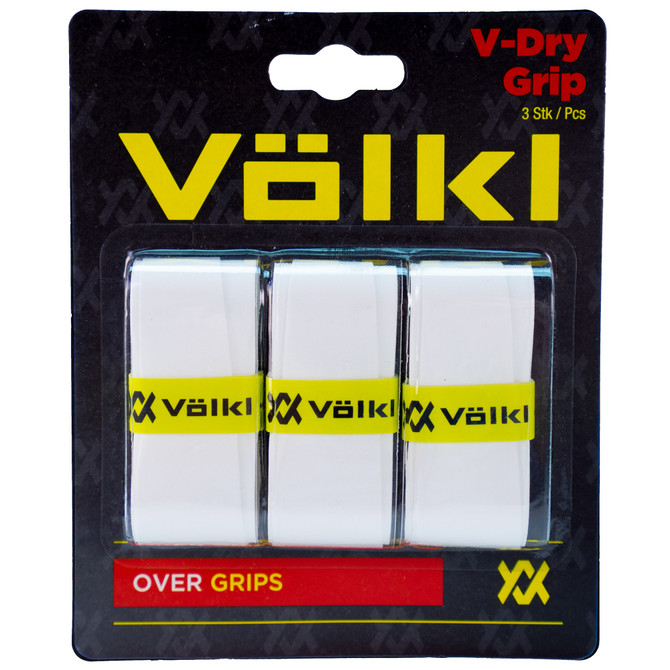 Völkl V-Dry Overgrip | Tennis, Pickleball & Squash Racquet Overgrip | Dry-Touch, Sweat-Absorbing Grip Tape