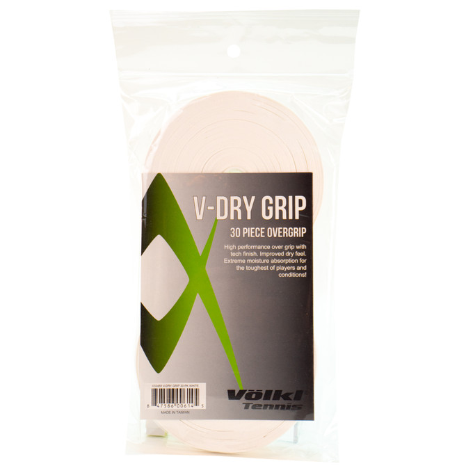 Völkl V-Dry Overgrip | Tennis, Pickleball & Squash Racquet Overgrip | Dry-Touch, Sweat-Absorbing Grip Tape