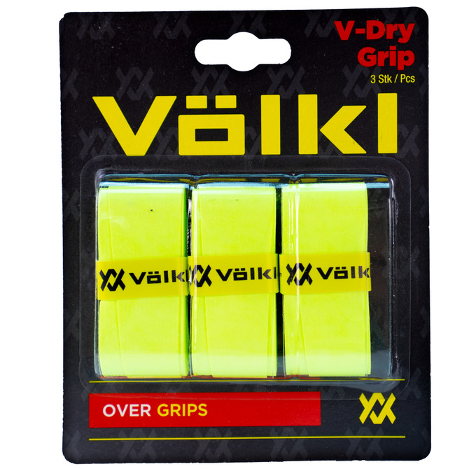 Völkl V-Dry Overgrip | Tennis, Pickleball & Squash Racquet Overgrip | Dry-Touch, Sweat-Absorbing Grip Tape