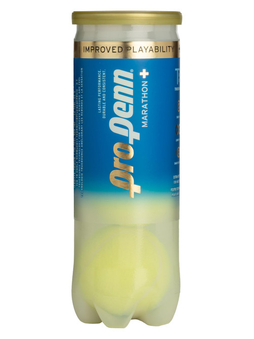 Penn Pro Penn Marathon+ Extra Duty Tennis Balls | 1 Can | 3 Balls