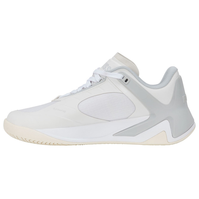K-Swiss Women's K-Frame Pickleball Performance Shoe (Blanc de Blanc/White/Glacier Gray) 