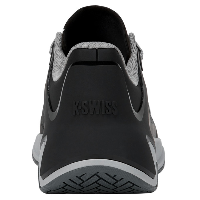 K-Swiss Men's K-Frame Pickleball Performance Shoe (Black/Ultimate Gray/Turbulence) 
