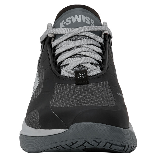 K-Swiss Men's K-Frame Pickleball Performance Shoe (Black/Ultimate Gray/Turbulence) 