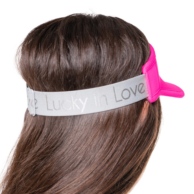 Lucky in Love Women’s Performance Visor, Lightweight Adjustable Visor w/ Moisture-Wicking Headband, Golf, Padel & Pickleball 