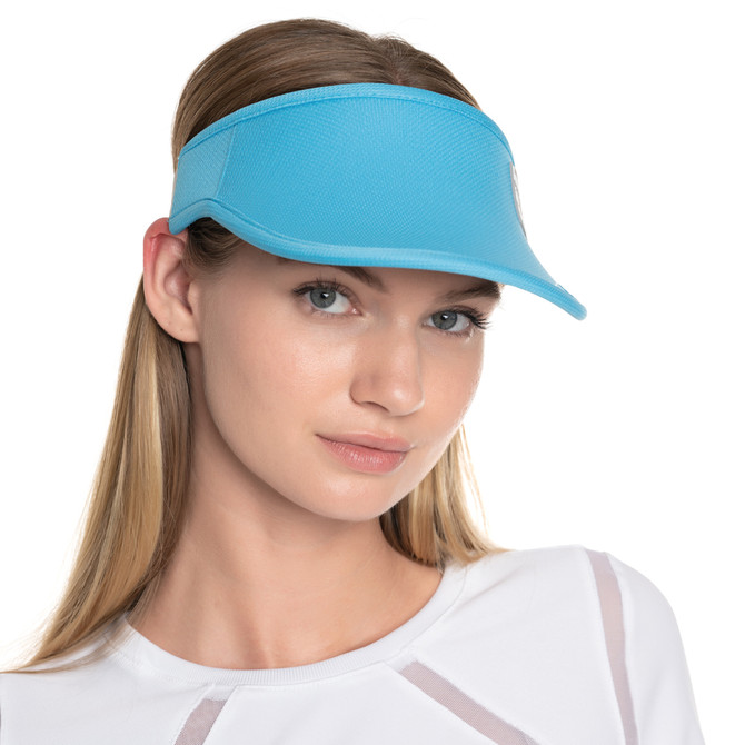 Lucky in Love Women’s Performance Visor, Lightweight Adjustable Visor w/ Moisture-Wicking Headband, Golf, Padel & Pickleball 