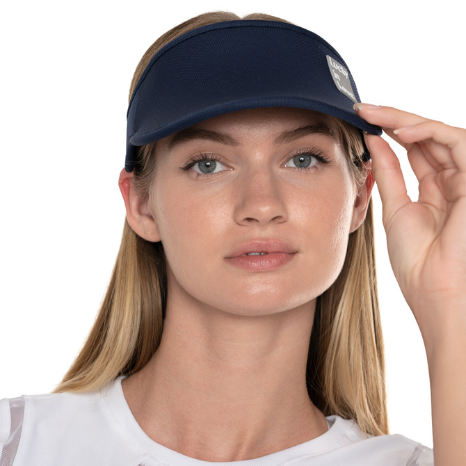 Lucky in Love Women’s Performance Visor, Lightweight Adjustable Visor w/ Moisture-Wicking Headband, Golf, Padel & Pickleball 