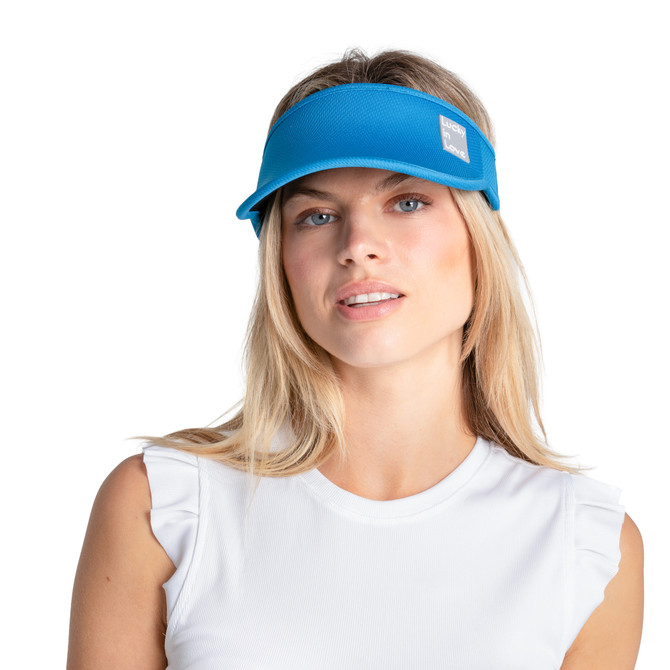 Lucky in Love Women’s Performance Visor, Lightweight Adjustable Visor w/ Moisture-Wicking Headband, Golf, Padel & Pickleball 