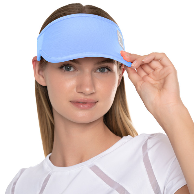 Lucky in Love Women’s Performance Visor, Lightweight Adjustable Visor w/ Moisture-Wicking Headband, Golf, Padel & Pickleball 
