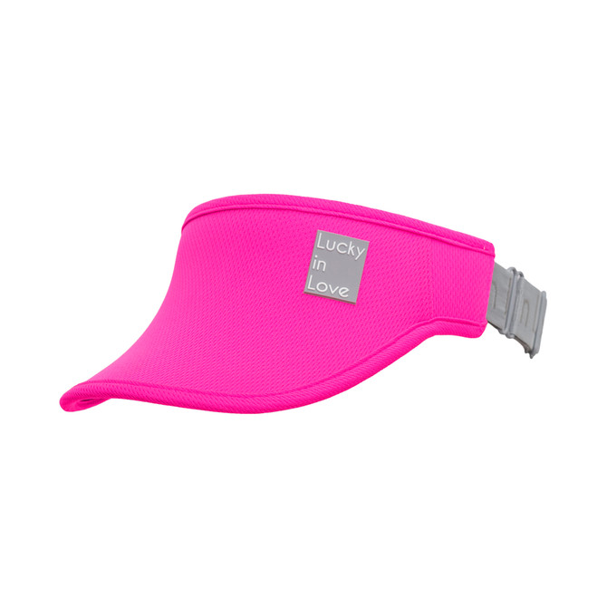 Lucky in Love Women’s Performance Visor, Lightweight Adjustable Visor w/ Moisture-Wicking Headband, Golf, Padel & Pickleball 