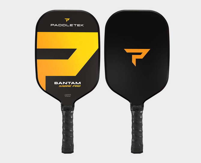 Paddletek Bantam Sabre Pro Pickleball Paddle (Thin Grip, Horizon Yellow)