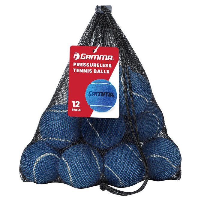 Gamma Pressureless Tennis Balls | Bag of 12