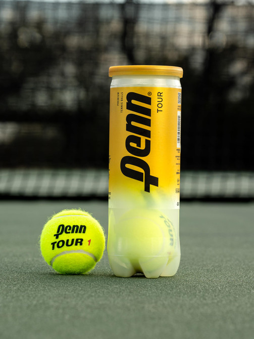 Penn Tour Extra Duty Tennis Balls | 24 Cans | 72 Balls