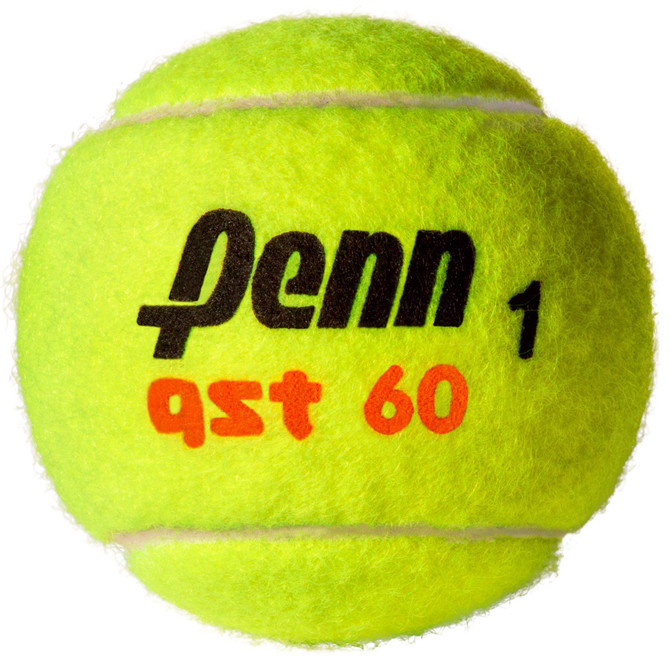 Penn QST 60 Orange Dot Tennis Balls | 24 Cans | 72 Balls