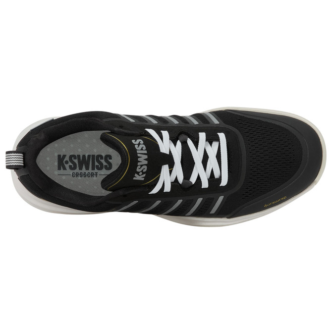 K-Swiss Men's Ultra Court Pickleball Shoe (Moonless Night/Blanc de Blanc/Gold) 