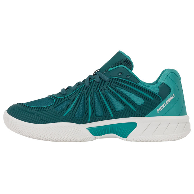 K-Swiss Men's Express Light Pickleball 2 (Mediterranea/Blanc de Blanc/Baltic) 