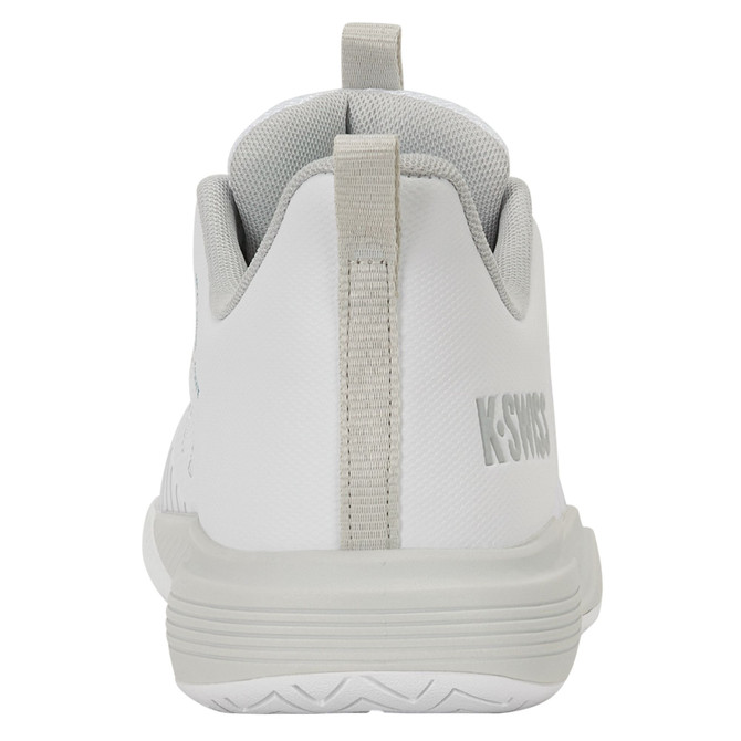 K-Swiss Women's Ultrashot Light Tennis Shoe (White/Dawn Blue/Baltic) 