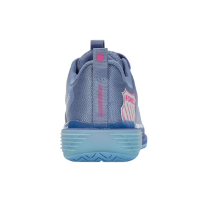 K-Swiss Women's Ultrashot 3 Tennis Shoe (Infinity/Blue Blizzard/Heritage Blue)