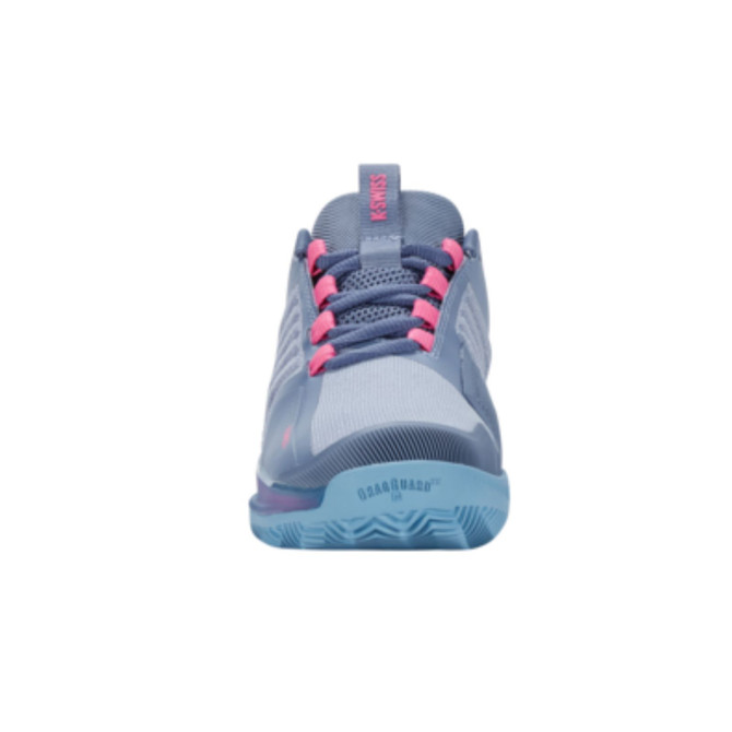 K-Swiss Women's Ultrashot 3 HB Clay Court Tennis Shoe (Infinity/Blue Blizzard/Heritage Blue)
