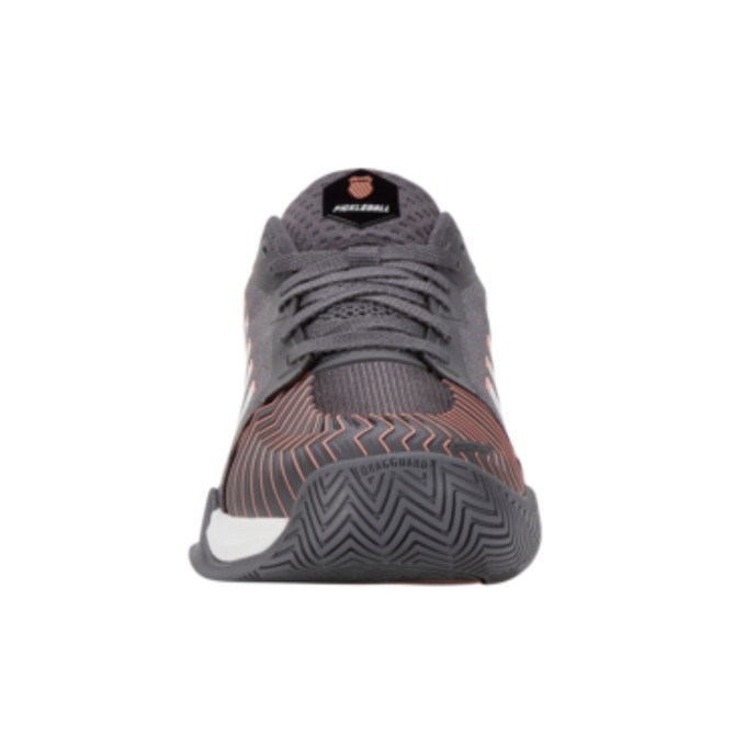 K-Swiss Women's Pickleball Supreme (Asphalt/White/Peach Amber)