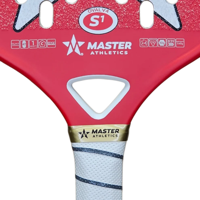 Master Athletics S1 Oval V4 Platform Tennis Paddle