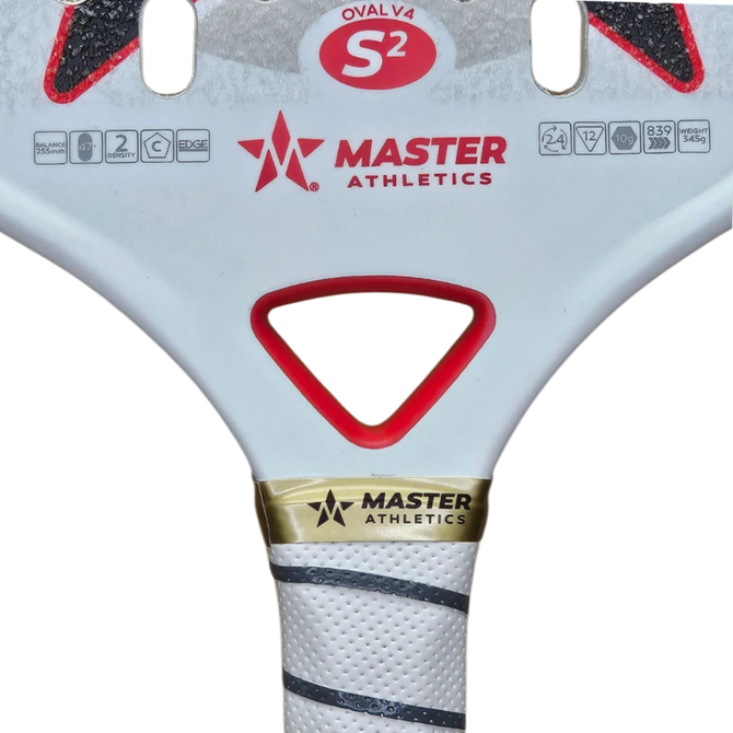 Master Athletics S2 Oval V4 Platform Tennis Paddle